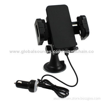 QI Wireless Car Charger with Car Stand Holder Easy to Carry with All Have GI Mark